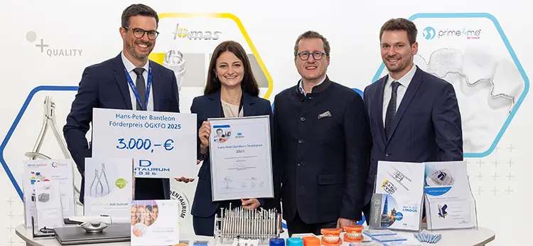 Dentaurum sponsert erneut Hans-Peter Bantleon F&ouml;rderpreis