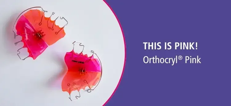 Pink, Pink, Pink: Orthocryl&reg; Pink in neuer Farbbrillanz