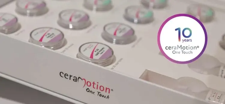 10 Jahre ceraMotion&reg; One Touch von Dentaurum -
